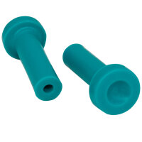 Door Lock Knob.  1-1/2" high.  Made of turquoise...