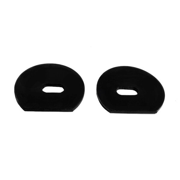 Clutch and Brake Pedal to Floor Board Seals.  Pair