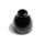 3-Speed Column Shift Boot.  Black.  For 1/2" lever, snaps in place.  Each