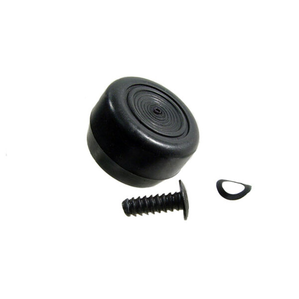 Window Crank Handle Knob and Attaching Parts.  Black.  Each