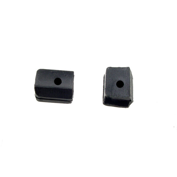 Electrical Windshield Wiper Mounting Bar Grommet.  Fits all models with closed body.  Closed end.  1-1/8" X 11/16" X 1".  Each