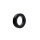 Horn contact pad. 3 in. OD x 2 in. ID x 5/8 in. thk. Dense rubber. May work as an air-cleaner spacer for Kaiser-Darrin. Each.