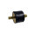 Hydro-Electric Power Unit Mounting Cushion.  Two to three used per car.  1" O.D. X 3/4" high rubber with 1/4 x 20 x 3/4" Studs.  Replaces OEM #4149788.  Each