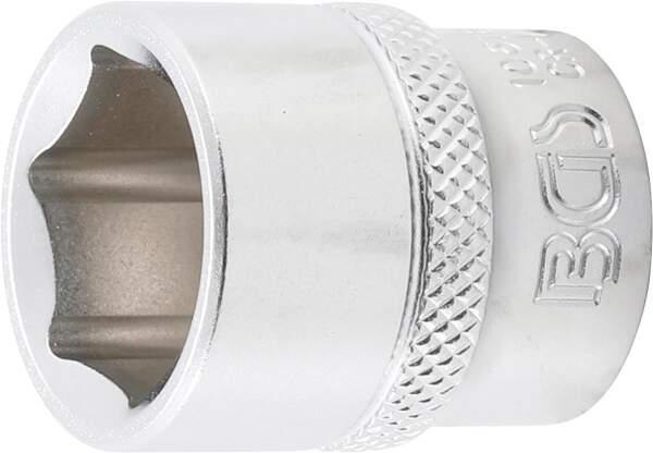 Steckschlüssel-Einsatz Sechskant | Antrieb Innenvierkant 10 mm (3/8") | SW 18 mm