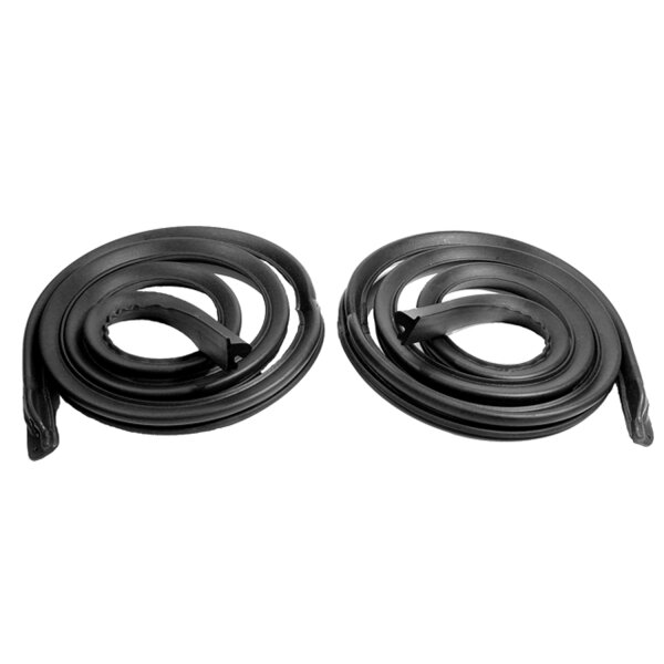 Roof Rail Seals, for 2-Door Hardtop.  84" Long.  Pair