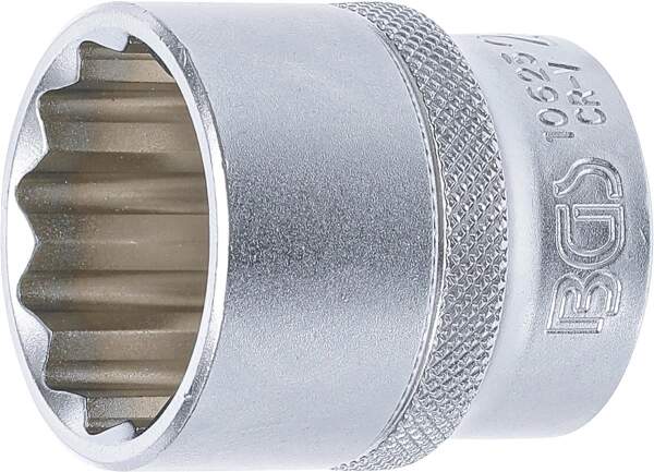 Steckschlüssel-Einsatz Zwölfkant | Antrieb Innenvierkant 12,5 mm (1/2") | SW 28 mm