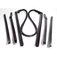 Molded Roof Rail Seals, for Convertibles.  5-Piece set...