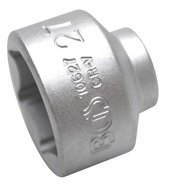 Steckschlüssel-Einsatz Sechskant | Antrieb Innenvierkant 10 mm (3/8") | SW 27 mm