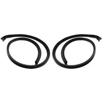 Molded roof-rail seals. Fits 64 Ford Galaxie 500, Mercury...