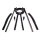 Convertible Top Rail Kit.  9-Piece set includes all right and left side top rail seals, two small rear drip seals, plus the header seal.