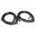 Molded Roof Rail Seals.  Pair R&L