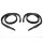 Molded roof-rail seal. Fits 62-63 Dodge/Plymouth B-body 2-door hardtops. Features galvanized steel cores. Replaces OEM#s 2254307 & 2254144. Pair. R&L.