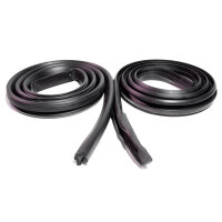 Roof Rail Seals with Molded Ends.  For 2-door hardtop....