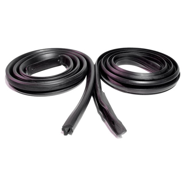 Molded Roof Rail Seals for 2-Door Hardtop.  Pair
