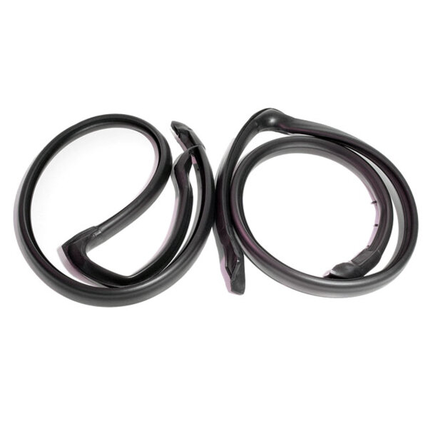 Molded Roof Rail Seals for 2-Door Hardtop (Post models only).  Pair R&L
