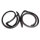Molded Roof Rail Seals for 2-Door Hardtop (Post models only).  Pair R&L