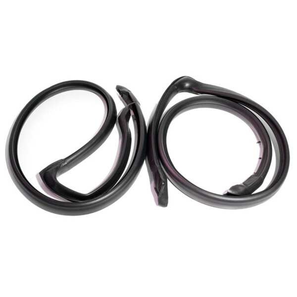 Molded Roof Rail Seals for 2-Door Hardtop.  Pair R&L