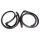 Molded Roof Rail Seals for 2-Door Hardtop.  Pair R&L