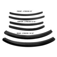 Roof Rail Seals, for Convertibles.  6-Piece Set