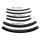 Roof Rail Seals, for Convertibles.  6-Piece Set
