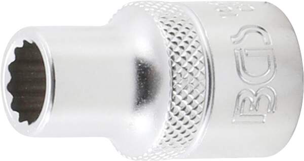 Steckschlüssel-Einsatz Zwölfkant | Antrieb Innenvierkant 12,5 mm (1/2") | SW 10 mm