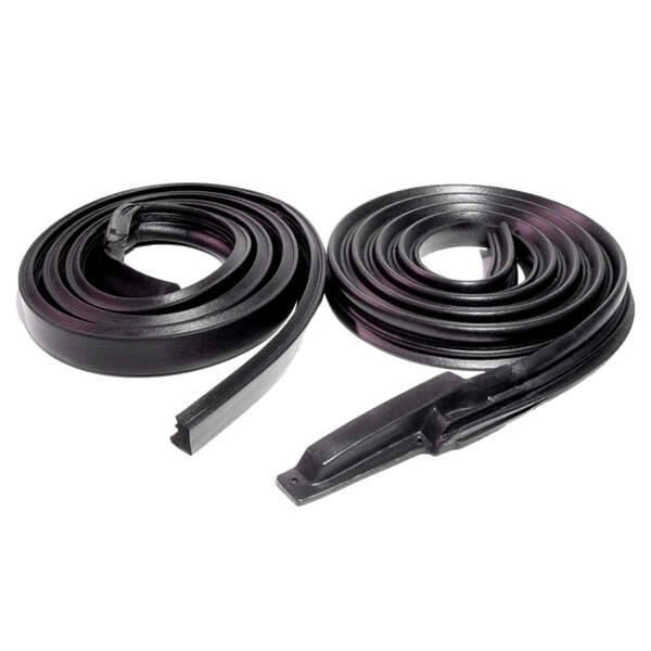 Molded Roof Rail Seals, for 4-Door Hardtop.  Pair R&L