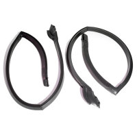 Molded Roof Rail Seals, for 2-Door Hardtop.  Pair R&L