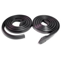 Molded Roof Rail Seals, for 2-Door Hardtop.  Pair R&L