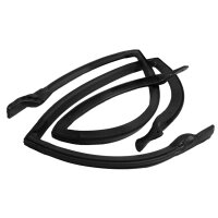 Rear Roof Rail Seals. Fits 4-door stationwagon. Pair