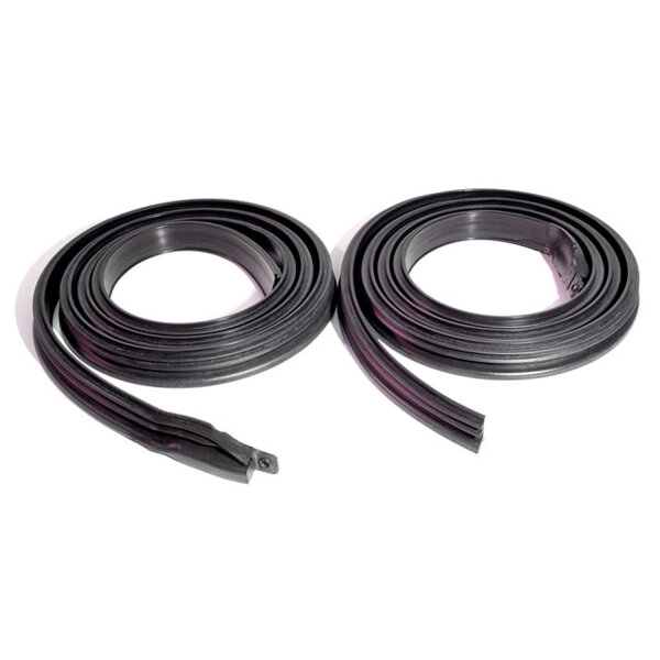 Molded Roof Rail Seals, for 2-Door Hardtop.  Pair R&L