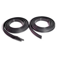 Molded Roof Rail Seals, for 2-Door Hardtop.  Pair R&L