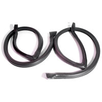 Roof Rail Seals with Molded Ends.  For 2-door hardtop....