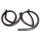 Roof Rail Seals with Molded Ends.  For 2-door hardtop.  Pair R&L