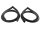 Roof Rail Door Seals, for Front Opening Seal.  Fits Sport Broughm 1907, body #1452.  Pair