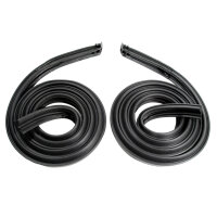 Roof-rail seals. Fits 61-62 GM B-body 4-door hardtop. 96...