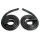 Roof-rail seals. Fits 61-62 GM B-body 4-door hardtop. 96 in. long. Pair. R&L.