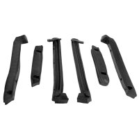 Convertible Top Rail Kit.  6-Piece set includes all right...