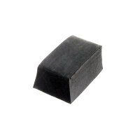 Hood latch bumper. 1 in. long x 3/4 in. wide at base 1/2...