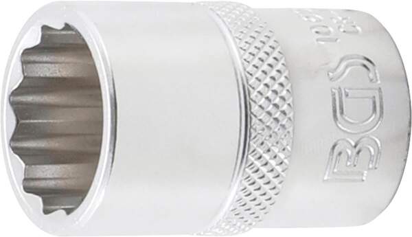 Steckschlüssel-Einsatz Zwölfkant | Antrieb Innenvierkant 12,5 mm (1/2") | SW 18 mm