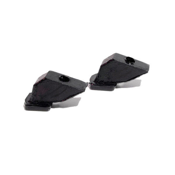 Front Side Window Bumper, for Convertibles.  Vent frame at top.  Made with steel core.  Two used per car.  Replaces OEM #5715634/5.  Pair