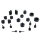 Snap-In-Bumper Kit.  20-Piece Set Includes: (4)DB 53, (2)HA 8-A, (2)HF 60, (2)SB 122, (4)SB 124, (1)SB 125, (2)SB 78, (3)SB 86