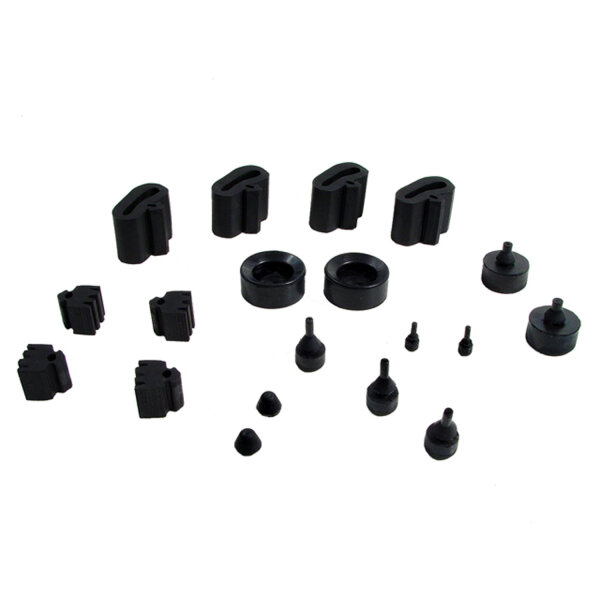 Snap-In-Bumper Kit.  19-Piece Set Includes: (4)DB 53, (2)HA 8-A, (4)HF 19-B, (2)SB 120, (2)SB 121-A, (2)SB 124, (3)SB 86