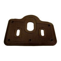 Steering Column to Floor Plate Pad.  Brown (also in Black...
