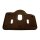 Steering Column to Floor Plate Pad.  Brown (also in Black #SC 28).  Each