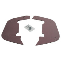 Inner Splash Flaps.  Made with cloth backing.  Used as...