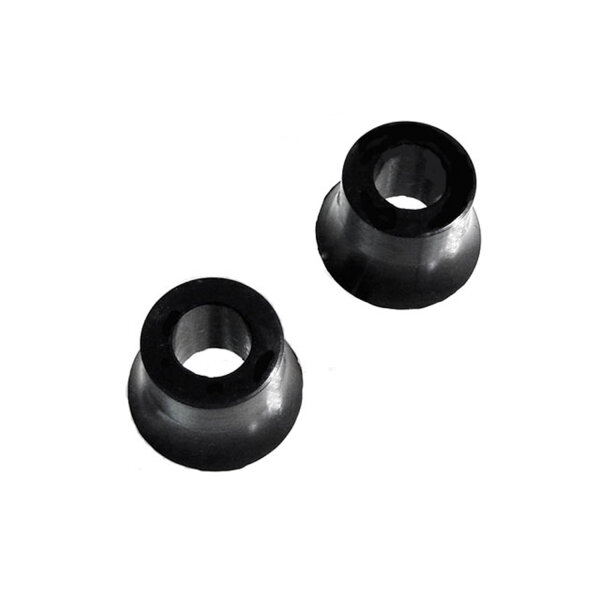 Wiper Shaft Grommet.  7/16" I.D.  3/4" Top O.D., 1" Bottom O.D.  3/4" high.  Each