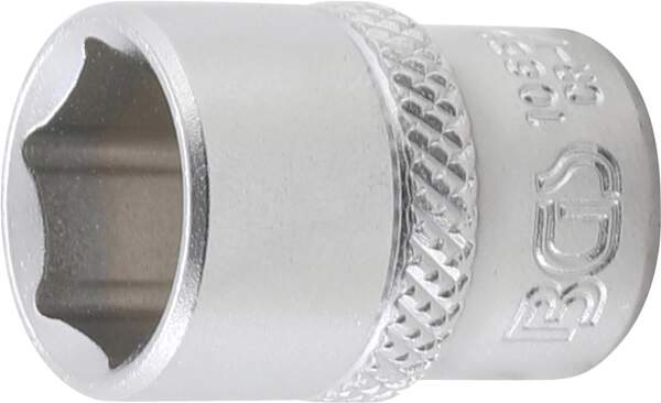 Steckschlüssel-Einsatz Sechskant | Antrieb Innenvierkant 6,3 mm (1/4") | SW 1/2"