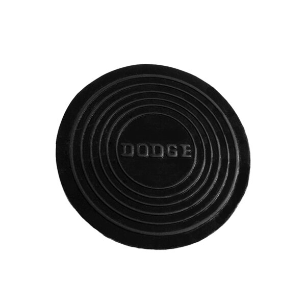 Step Plate Pad.  Rubber face only.  4-1/4" O.D.  Each