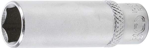 Steckschlüssel-Einsatz Sechskant, tief | Antrieb Innenvierkant 6,3 mm (1/4") | SW 7/16"