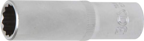 Steckschlüssel-Einsatz Zwölfkant, tief | Antrieb Innenvierkant 12,5 mm (1/2") | SW 15 mm
